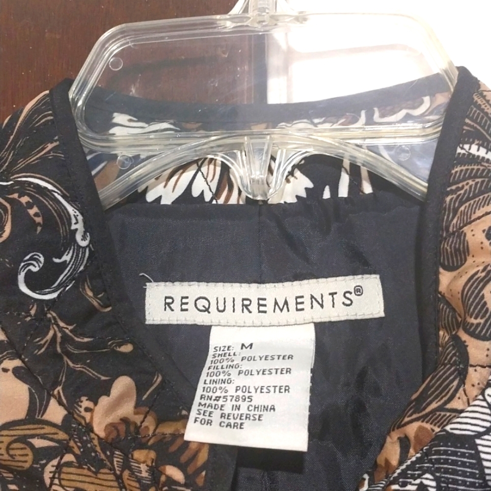 REQUIREMENT LIGHTWEIGHT quited Jacket size M - Picture 3 of 3